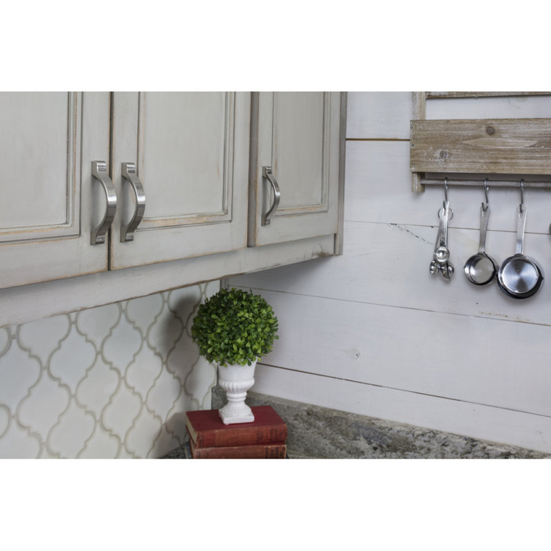 Brushed Oil Rubbed Bronze Arch Bar Pull with Mounting Hardware