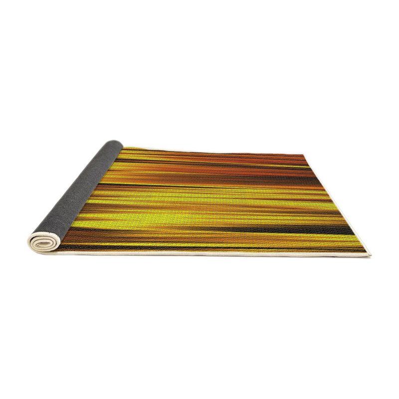 Tapis jaune, Rond 8 pi