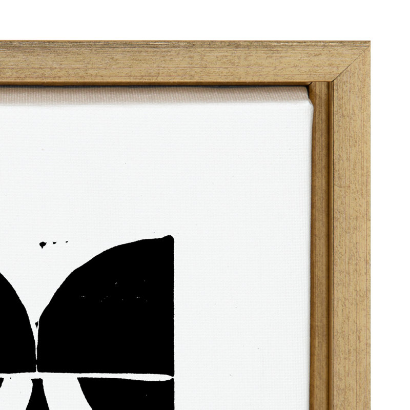Impression sur toile encadrée Modern, Cadre doré, H 38 po x l 28 po x P 1,63 po