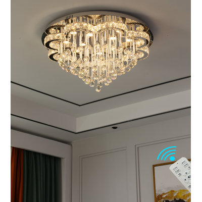 Lustre en cristal 32 po Enzie D
