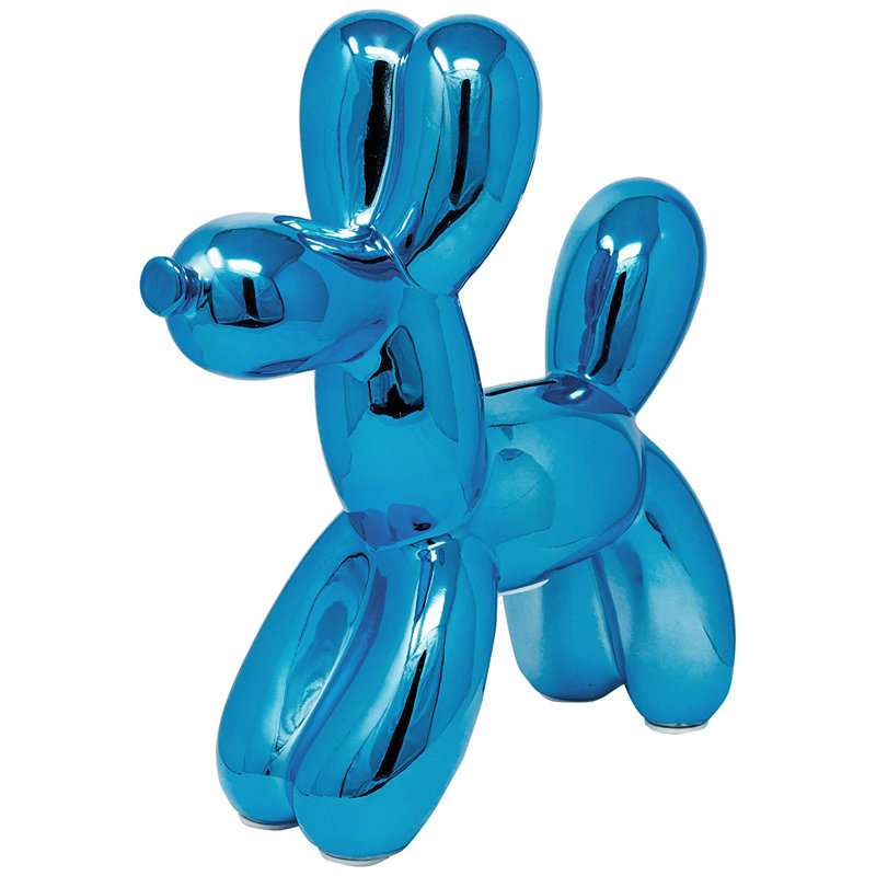 Tirelire Porum, H 12 po x l 4 po x P 12 po, Bleu royal