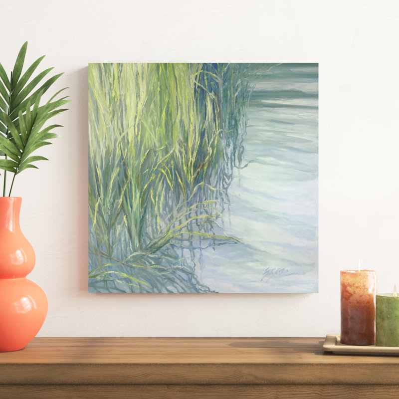 Sweetgrass par Suzanne Wilkins - peinture sur toile tendue, H 20 po x l 20 po
