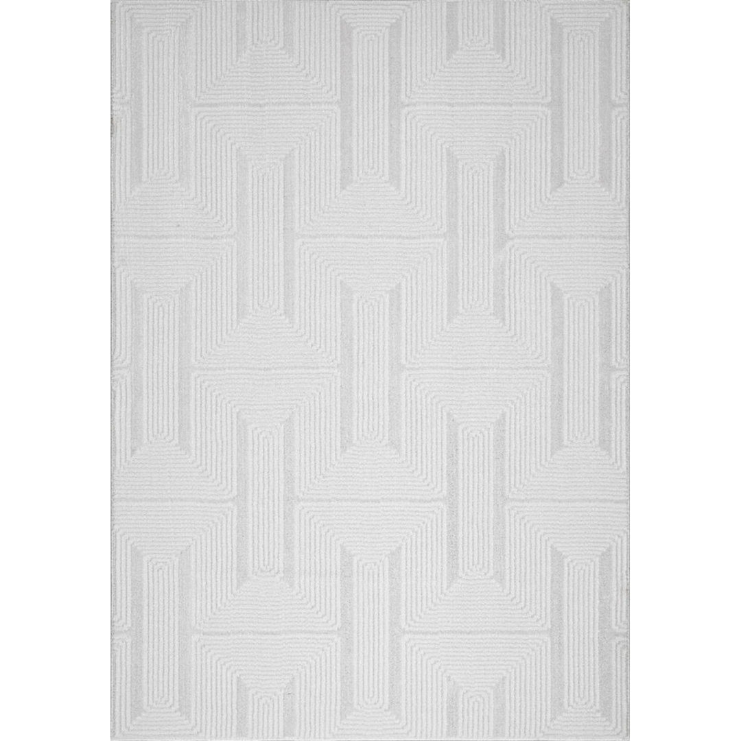 Geometric Indoor / Outdoor Area Rug