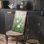 Art mural encadré abstrait rétro antique classique pour chambre à coucher