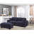 Aniessa 92'' Upholstered Sofa with Reversible Ottoman-1819859109