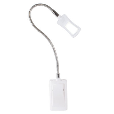 Lampe à pince 2 en 1 à DEL OttLite, loupe de qualité optique éclairée