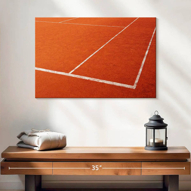 Court de tennis en terre Sirci, H 16 po x l 24 po