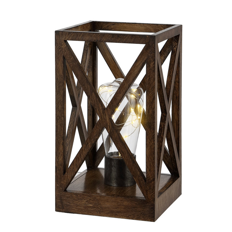 Anisur Solid Wood Desk Lamp