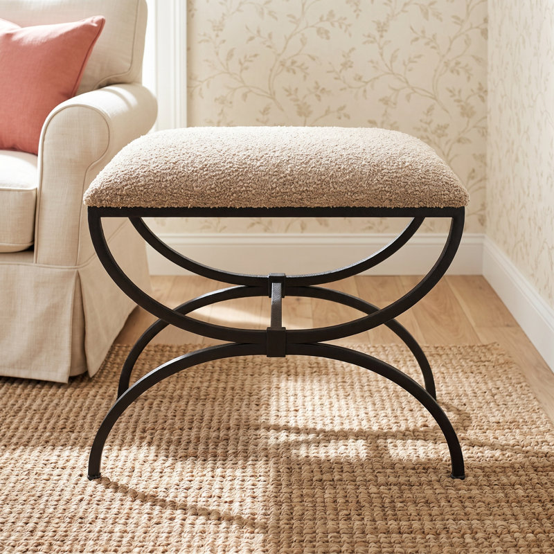 Iveta Iron Accent Stool