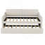 Lit de jour rembourré de style moderne avec lit gigogne et charge USB-815805155