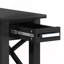 Kitchener - Table d'appoint étroite - Noir