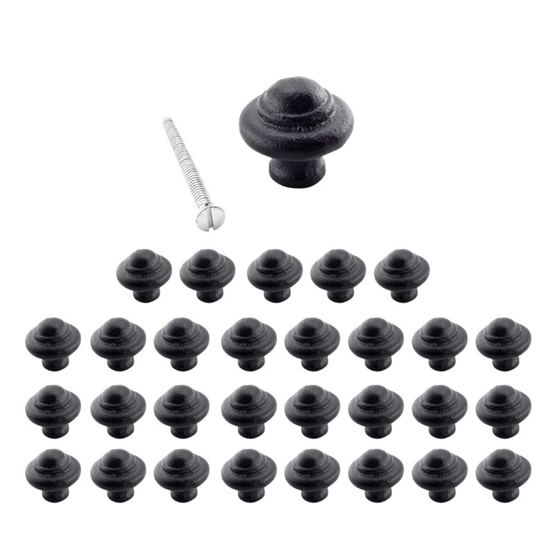 Paquet multiple de boutons ronds de 1 po