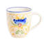 Ensemble de tasses peintes à la main, service pour 4 (4 pièces), assorties