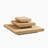 3-Piece Modular Stacking Coffee Table, Wood Look MDF, No Assembly