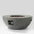 Steel Propane Fire Bowl Outdoor Round Propane Fire Pit with Tank Holder