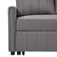 2 Seater Linen Sofa Bed