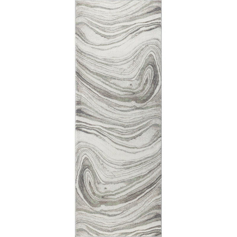 Boho Runner Cream/Grey/Brown_ROM2409, Runner 80 x 220cm