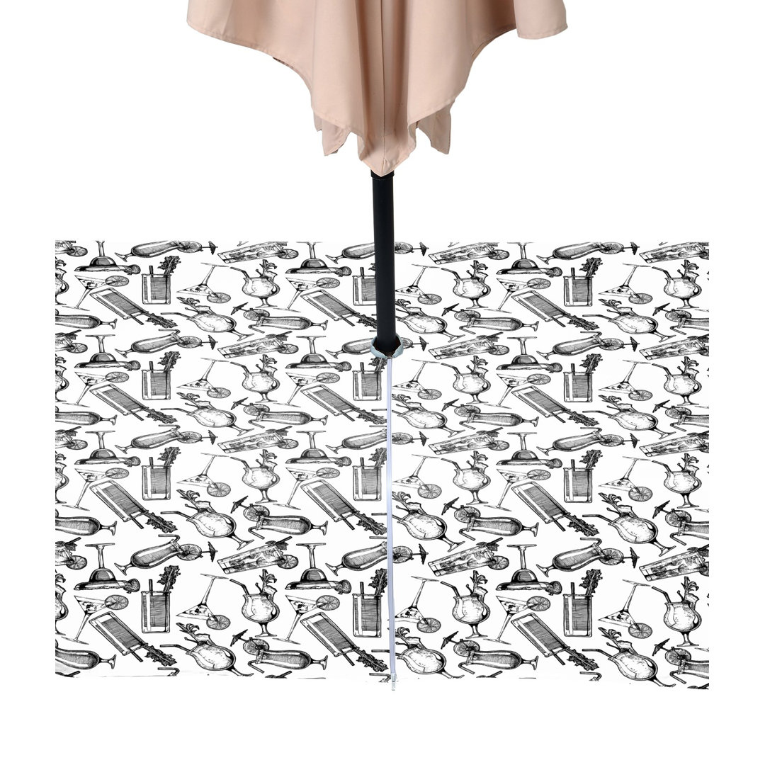 Geometric Tablecloth East Urban Home 