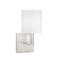 Applique murale 1 lumière Savoy House Waverly en nickel satiné-1483154114
