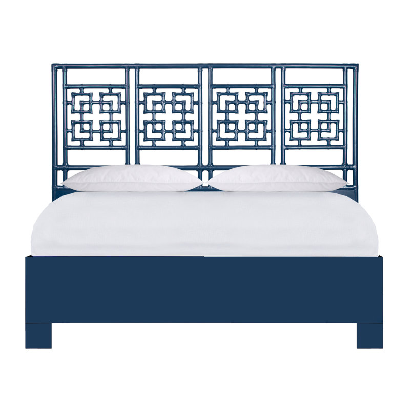 Palm Springs Low Profile Standard Bed, King, Navy