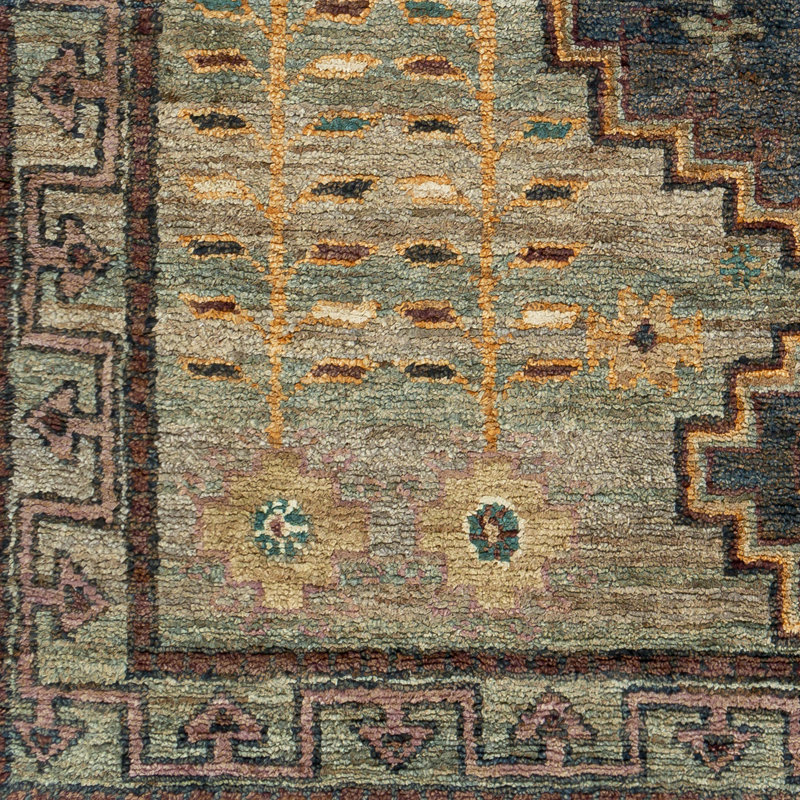 Oriental Indoor Rug, Rectangle 8'10" x 12'