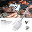 Ensemble 8 pièces d'outils de barbecue très épais en acier inoxydable-86364462