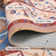 Wymond  Machine Washable Moroccan Area Rug Aztec Geometric Carpet With Non-Slip Backing