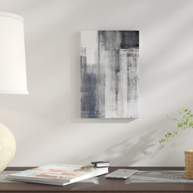 " Downpour " by CarolLynn Tice, 26" H x 18" W x 1.5" D, Wrapped Canvas, No Mat