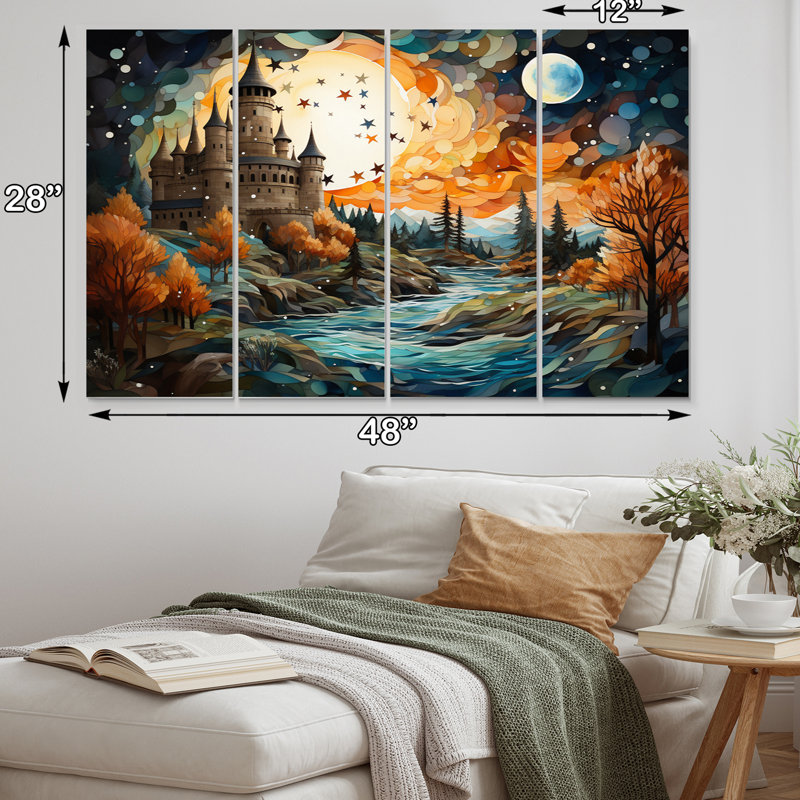 Rustic Buildings & Architecture Wall Decor on Metal