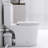 600W Macerating Toilet For Basement Installation: Dual Flush, 17.25" Comfort Seat, Soft-Close Lid, 3 Water Inlets, White Modern With : Comfort, Finish