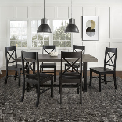 Amarapal Double Pedestal Dining Set