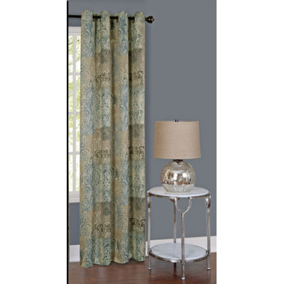 Gillsville Semi Sheer Curtain Single Panel