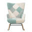 Chaise berçante en tissu Takeoka