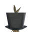 Lampe de table en lapin 23,5 po avec abat-jour en lin