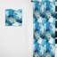 Rideau obscurcissant Blue Oceanic Allure Marble - 1 panneau-107611420