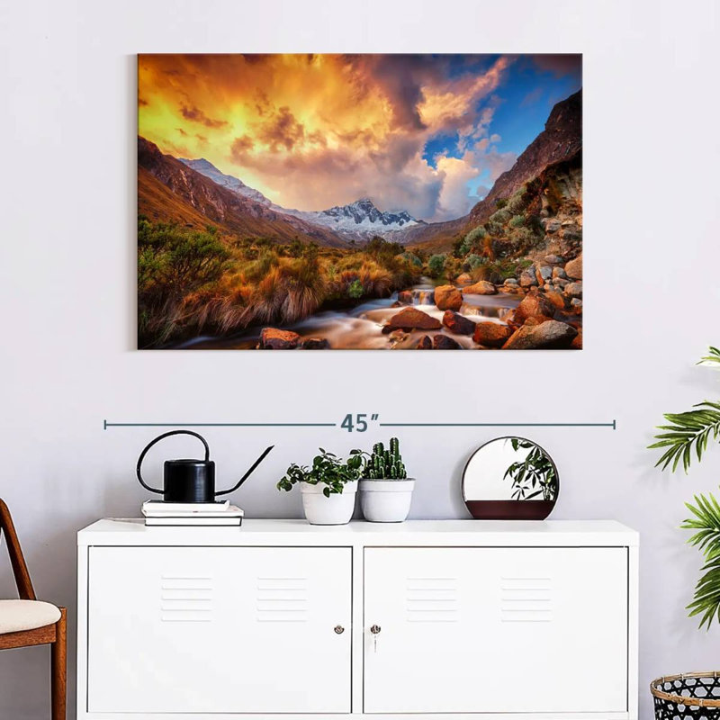 Punta Union Sunset Sky, 26" H x 39" W