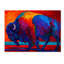 «Abstract Bison» par Marion Rose, reproduction sur toile-21935819