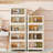 19.69" Side Wide Folding Storage Cabinet