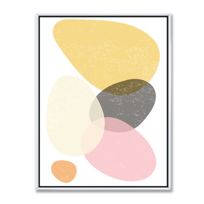 «Minimal Elementary Organic and Geometric Compostions III», reproduction d'impression sur toile