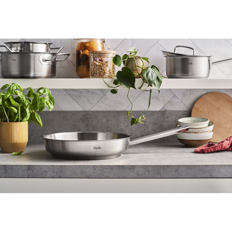 Fissler® Original-Profi Collection® Stainless Steel Frying Pan, 9.5" W