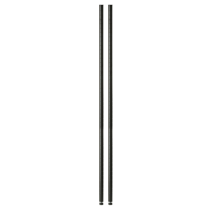 Poteau à tablettes Satsuma, Chrome, 36 po