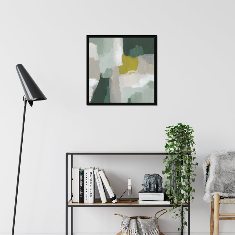 Tundra Summer III, Black Framed Paper Print, 95cm H x 95cm W