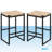 Geral Counter Stool with Metal Frame