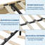Structure de lit plateforme Nature, lit en bois avec lattes de bois solides, aucun sommier requis-1678193592-1678193595