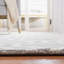 Tapis gris / ivoire en laine touffeté à la main Adelei-111188142