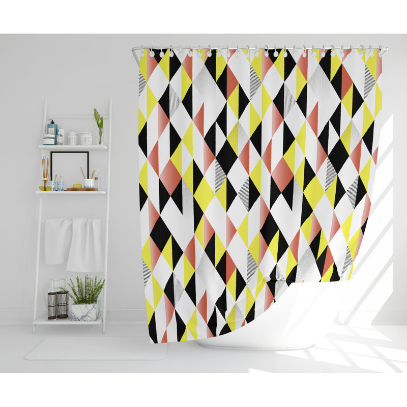 Wienand Polyester Shower Curtain Set, 168cm H x 168cm W