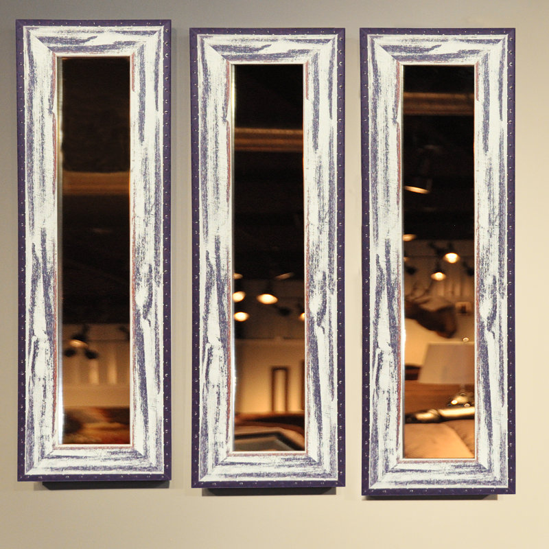Pascoli Wood Wall Mirror, 39.5" H x 15.5" W