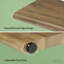 Console rustique pour couloir ou vestibule