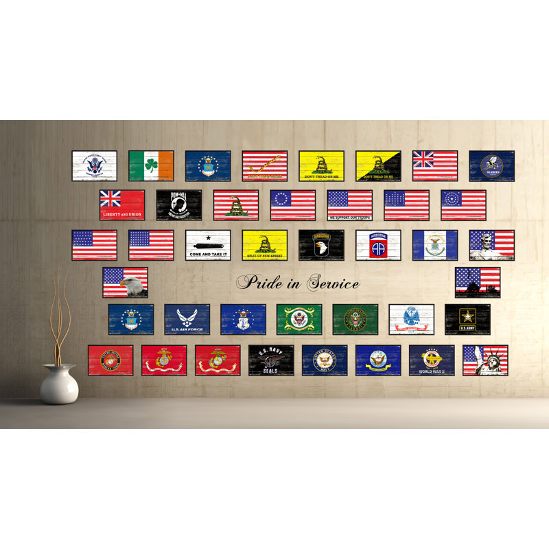 «US Army 101st Airborne Military Flag», impression sur toile, 13 x 19, H 13 po x l 19 po