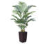 Adcock UV Resistant Artificial Palm Tree, Faux Palm Tree with Decorative Base for Indoor Outdoor-200411184-200411213